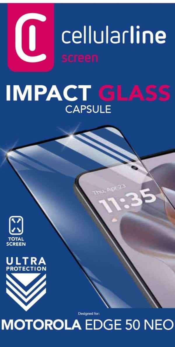 CellularLine Impact Glass Capsule Motorola Edge 50 Neo (60999)