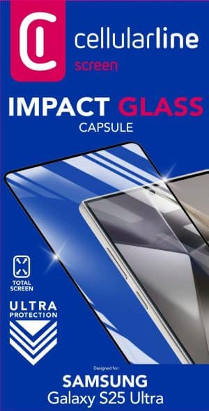 CellularLine Impact Glass Capsule Samsung S25 Ultra (61025)