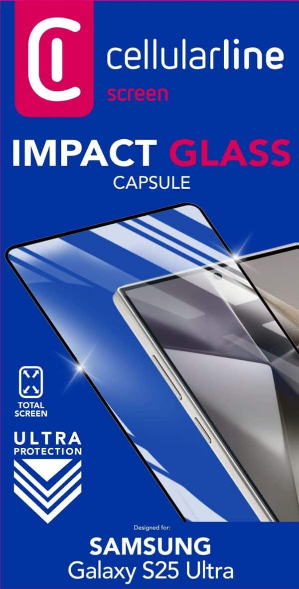 CellularLine Impact Glass Capsule Samsung S25 Ultra (61025)