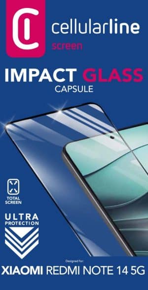 CellularLine Impact Glass Capsule Xiaomi Redmi Note 14 5G (61034)