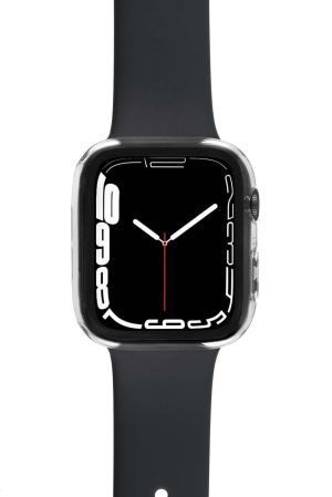 Gecko Covers Displayschutz Full Body Case + Displayschutzfolie - Apple Watch Serie 7 41mm - Transparent