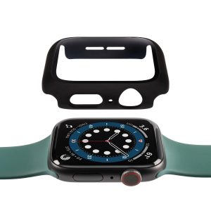 Gecko Covers Full Body Case + Displayschutzfolie - Apple Watch Serie 4/5/6/SE - Schwarz (63960)