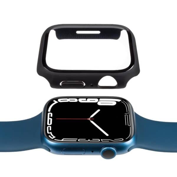 Gecko Covers Full Body Case + Displayschutzfolie - Apple Watch Series 7 41mm - Schwarz