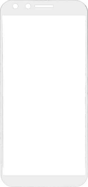 Gigaset DISPLAY HD Glass Protector für Gigaset GS100 Frame White Schutzglas