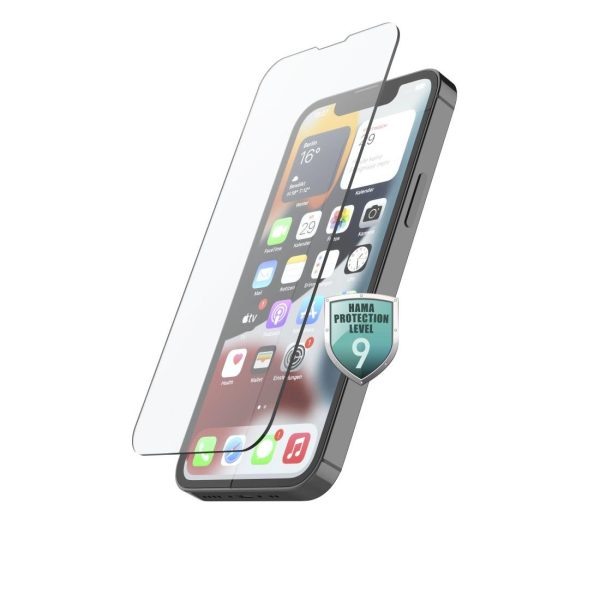Hama Echtglas-Displayschutz "Premium Crystal Glass" für iPhone 13/13 Pro/14 (00216339)