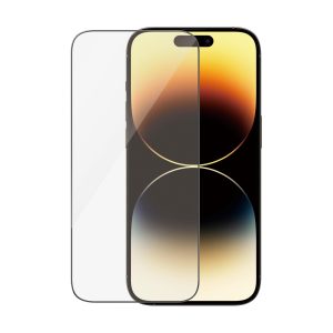 PanzerGlass Displayschutz Apple iPhone 14 Pro | Ultra-Wide Fit mit EasyAligner (2784)