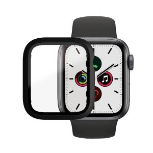 PanzerGlass Displayschutz Full Body Apple Watch Series 4 | 5 | 6 | SE 40mm | Schwarz (3640)