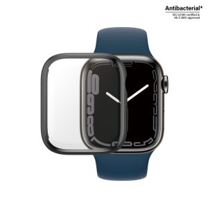 PanzerGlass Displayschutz Full Body Apple Watch Series 8 | 7 | 45mm | Schwarz (3664)