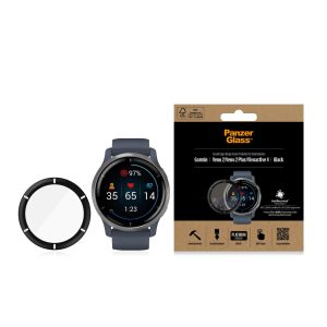 PanzerGlass Displayschutz für Garmin Venu 2/Venu 2 Plus/Vivoactive 4