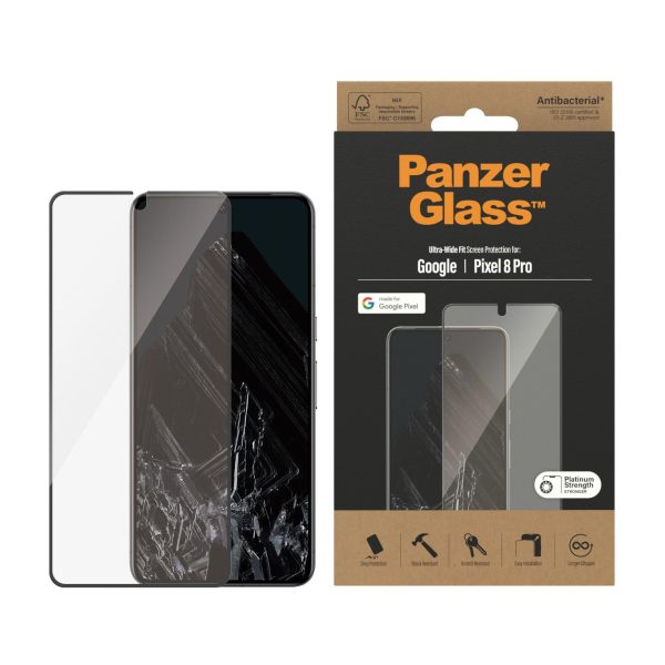 PanzerGlass Displayschutz für Google Pixel 8 Pro