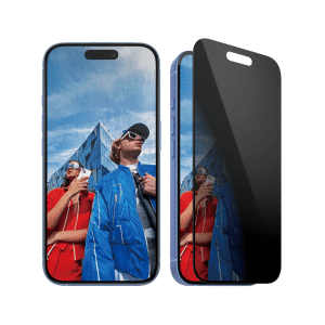 PanzerGlass Privacy Displayschutz iPhone 16 | 15 | Ultra-Wide Fit