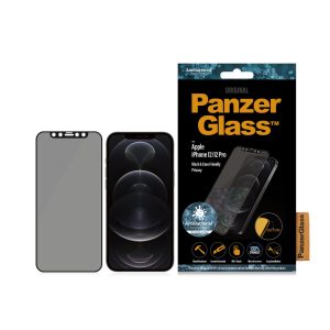 PanzerGlass Privacy Displayschutzglas Apple iPhone 12 | 12 Pro | Edge-to-Edge (P2711)
