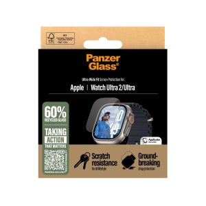 PanzerGlass Screen Protector Apple Watch Ultra 2 | Ultra-Wide Fit