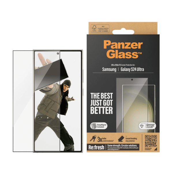 PanzerGlass ScreenPro Schutzglas Samsung Galaxy S24 Ultra