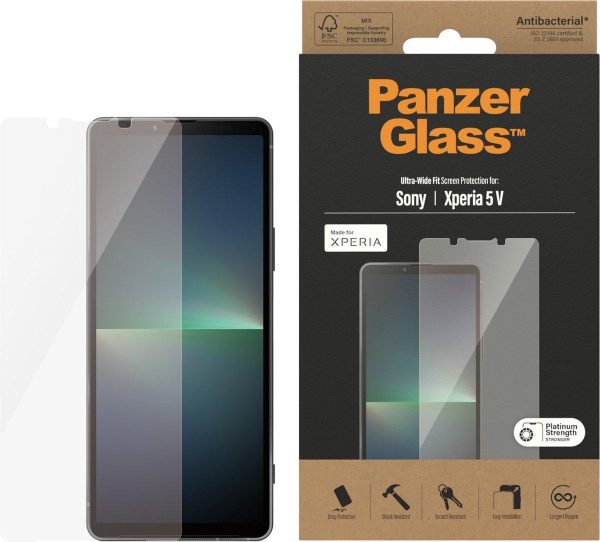 PanzerGlass ScreenPro Schutzglas für Sony Xperia 5 V