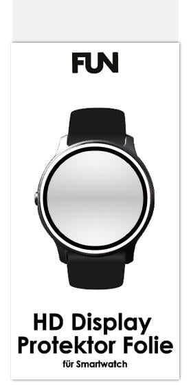 Peter Jäckel HD Display Protektor Folie für Smartwatch 44/46mm Clear (20561)