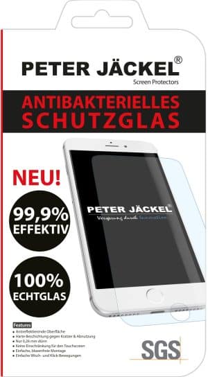 Peter Jäckel HD Glass Antibakteriell für iPhone XS / 11 Pro Schutzglas