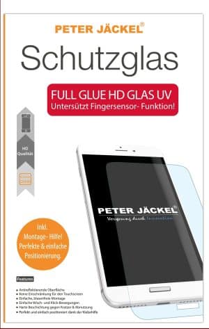 Peter Jäckel HD Glass FULL GLUE für Apple iPhone 13 Pro Max Black Schutzglas