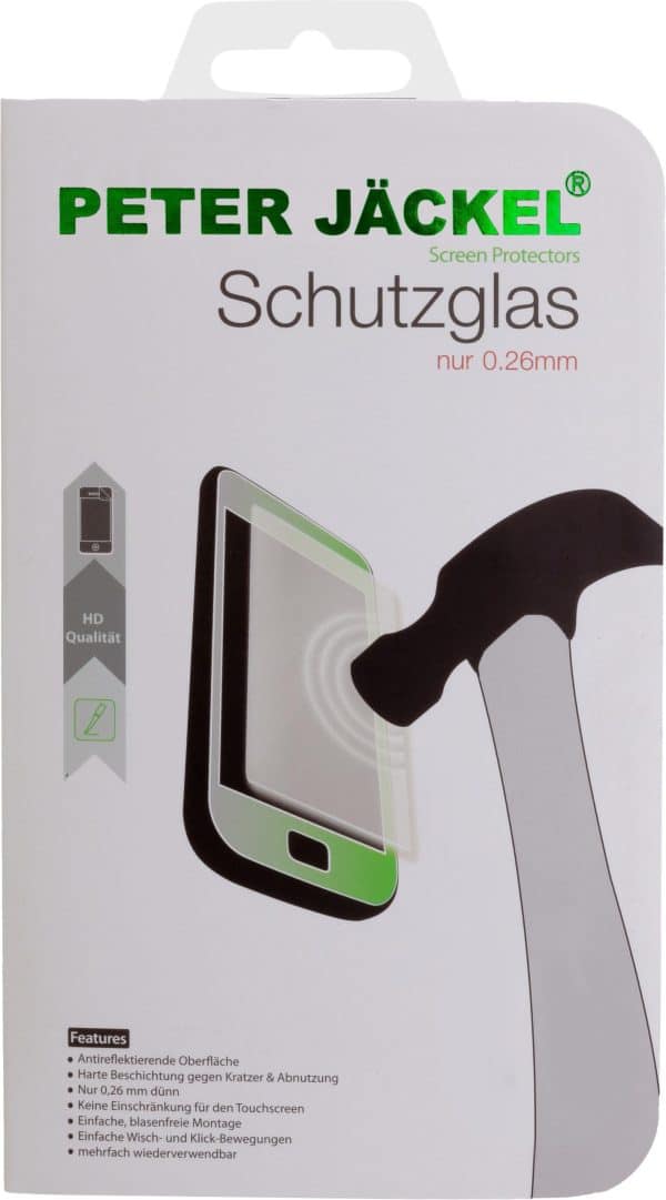 Peter Jäckel HD Glass Protector für Sony Xperia XZ2 Compact Schutzglas