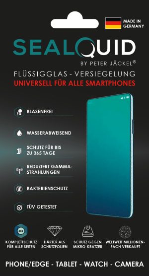 Peter Jäckel SEALQUID Flüssigglas Schutz Schutzglas