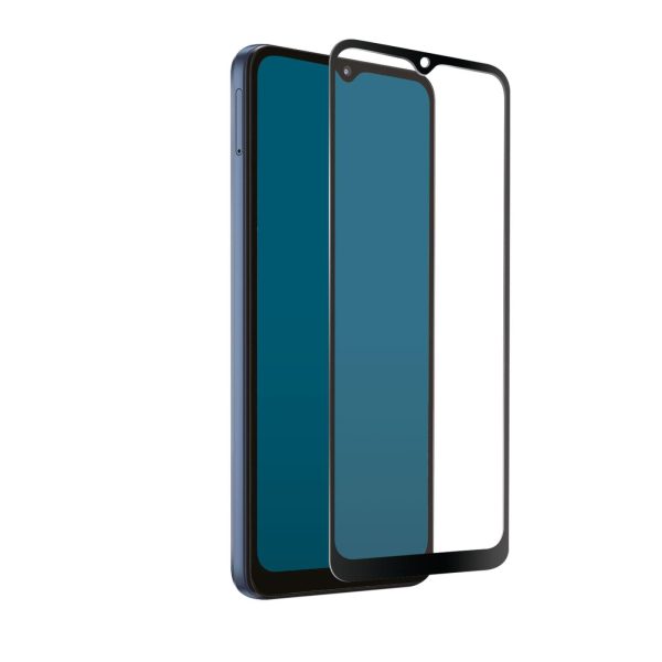 SBS Glas Displayschutz Full Cover für Motorola Moto E13 (TESCRFCMOE13) Schutzglas