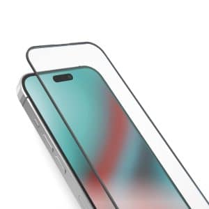 SBS Glas Displayschutz Full Cover für iPhone 16 Pro