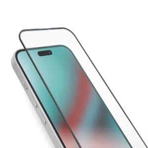 SBS Glas Displayschutz Full Cover für iPhone 16/15