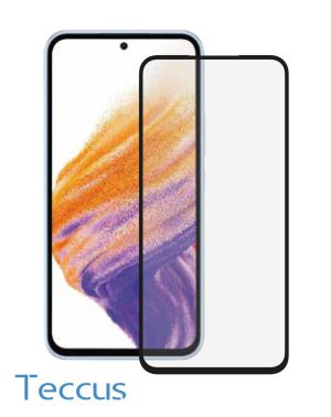 Teccus Fullscreen Displayschutzglas für Samsung Galaxy A54 5G