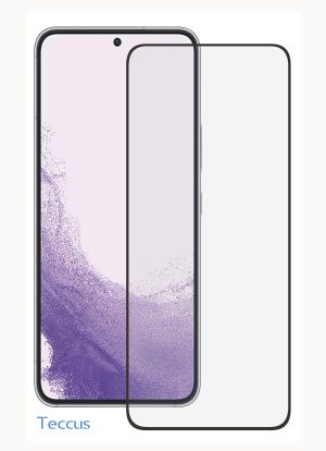 Teccus Fullscreen Displayschutzglas für Samsung Galaxy S23