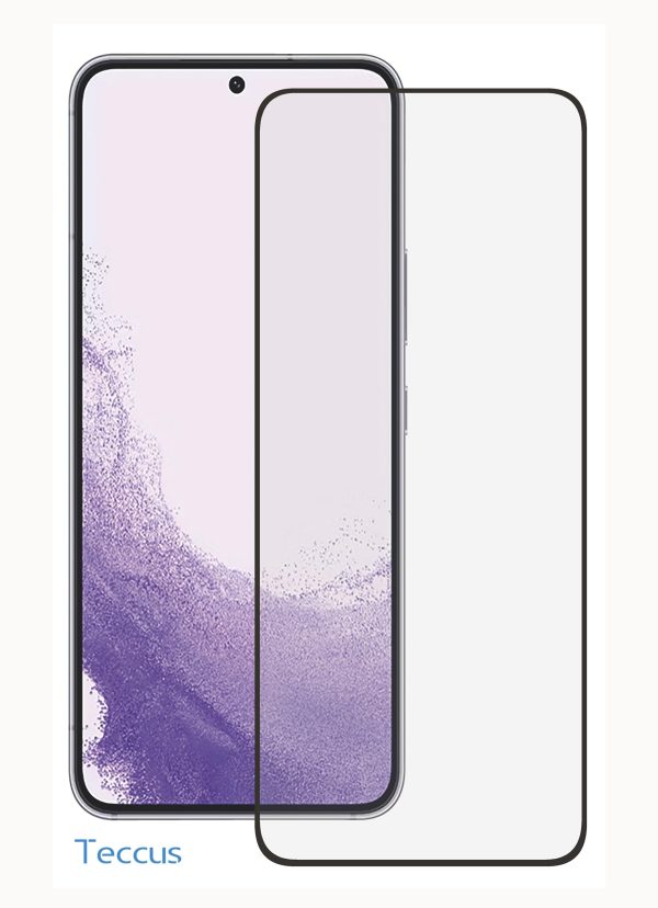 Teccus Fullscreen Displayschutzglas für Samsung Galaxy S23