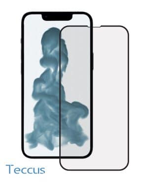 Teccus Fullscreen Displayschutzglas für iPhone 14