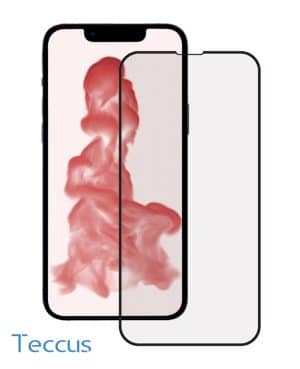 Teccus Fullscreen Displayschutzglas für iPhone 14 Plus