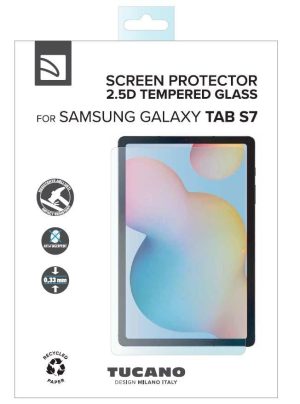 Tucano Displayschutzglas für Samsung Galaxy Tab S7