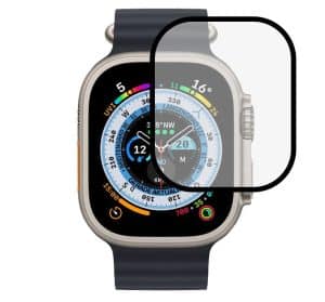 Vivanco 2.5D FullScreen Displayschutzglas für Apple Watch Ultra