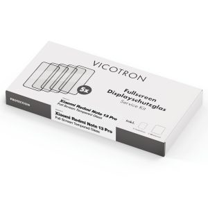 Vivanco 2.5D Tempered Glas fuer Xiaomi REDMI Note 13 PRO (64301)