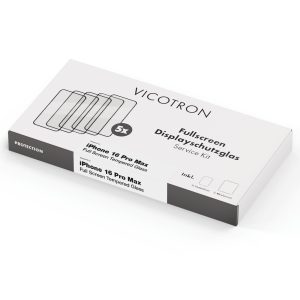 Vivanco 2.5D Tempered Glas für iPhone 16 Pro Max