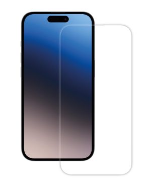 Vivanco 2D Displayschutzglas für iPhone 15 Pro (63939) Schutzglas