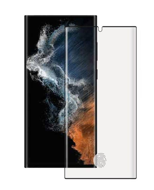 Vivanco 3D Full Screen Displayschutzglas für Samsung Galaxy S23 Ultra (63513) Schutzglas
