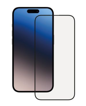 Vivanco Full Screen Displayschutzglas für iPhone 15 Pro (63938) Schutzglas