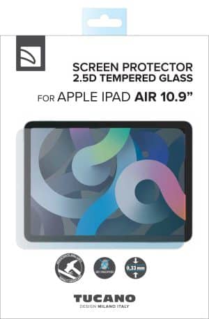 Vivanco Tucano Displayschutzglas für Apple iPad Air 10.9