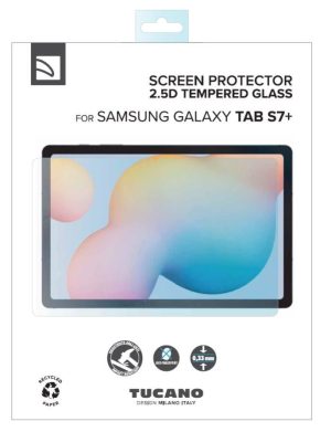 Vivanco Tucano Displayschutzglas für Samsung Galaxy Tab S7+